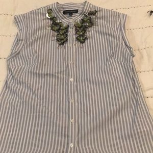 Banana Republic Beaded Top